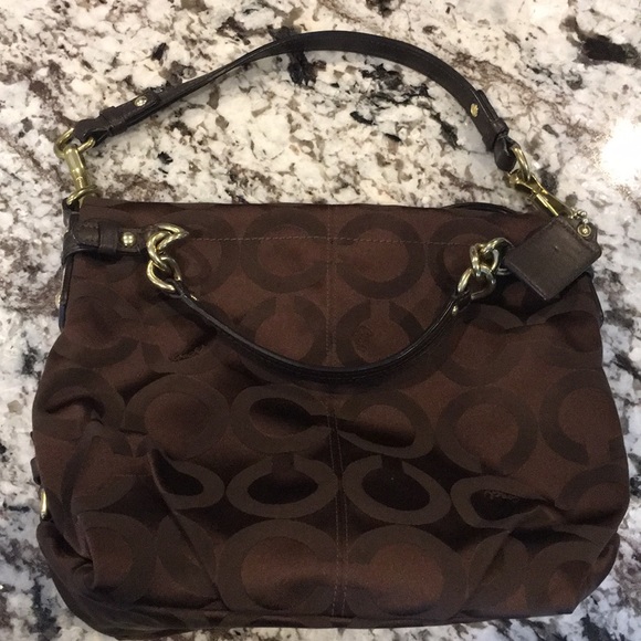 Brown Coach Hobo bag - Picture 3 of 5